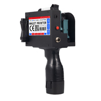Impresora de Inyección de Tinta Portátil de 50 mm con Doble Cabezal de Impresión de Caracteres Grandes, Impresora de Códigos de Fecha de Caducidad con Pantalla Táctil