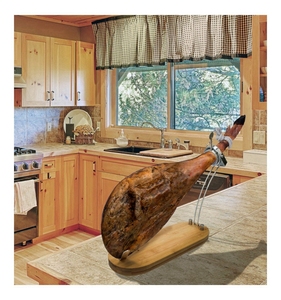 Support à <span class=keywords><strong>jambon</strong></span> moderne en bambou, non pliable, type sur pied, Jamonprive, le support à <span class=keywords><strong>jambon</strong></span> original pour les jambons espagnols - Product Image 3