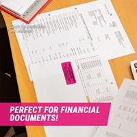 Étiquettes de rappel de paiement personnalisées 2x1 pouce, autocollants rectangulaires en papier pour comptes en retard, lot pour entreprises, comptabilité et bureaux