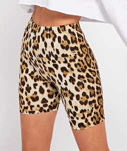 Fashionable <strong>Leopard</strong> <strong>Print</strong> Workout Shorts Athletic Wear for Women Gym Shorts <strong>Leggings</strong> - Product Image 3