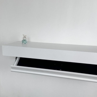 Étagère murale flottante personnalisée avec coffre-fort secret intégré, tiroir de rangement dissimulé, étagère murale en bois dissimulée avec serrure RFID NFC