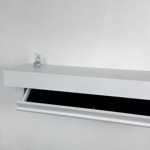 Estante Flotante con Caja Fuerte Oculta Personalizada, Estante de Pared con Almacenamiento Secreto, Cajón Oculto, Estante de Pared de Madera con Cerradura RFID NFC - Product Image 3