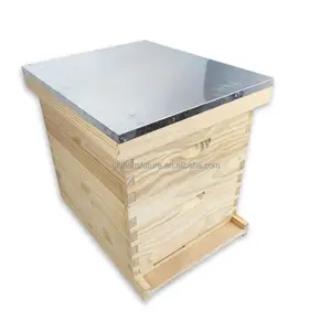 Glorious-future two levels beehives Langstroth PINE wood honey bee hive for beekeeping