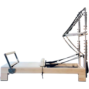 Reformador de Pilates de arce empalmado con torre y medio trapecio, Equipo de Estudio de gama alta, OEM/ODM disponible - Product Image 1