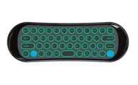 Xiaomi — clavier QWERTY, Rechargeable, 2.4G, avec gyroscope intégré, télécommande vocale, fonction d'apprentissage à infrarouge