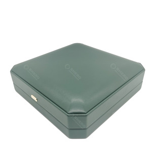 Venta al por mayor joyero de lujo personalizado PU cuero joyería embalaje brazalete pendiente pulsera collar anillo caja joyero - Product Image 6