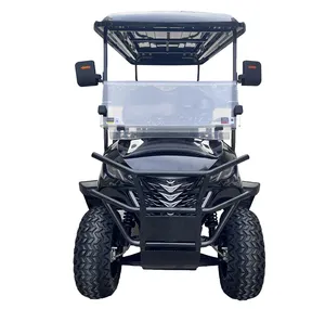 McPherson independent suspension Off road Lifted golf carts electric 6 seater sound system Cooler Road Legal Buggy
