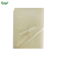 Papier autocollant laser adhésif thermofusible simple face, brillant et mat, en acrylique, activé par l'eau, pour avertissements