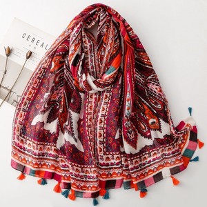2026 <b>Red</b> Shawls Wedding Women Sun Protect Longer <b>Scarf</b> Muslim Hijabs Viscose Custom Women <b>Scarves</b> - Product Image 2