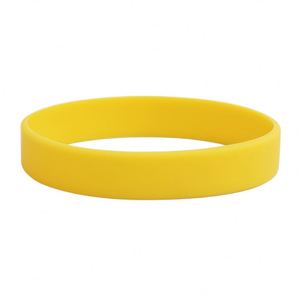 Bracelet en silicone, matériau en caoutchouc, impression sur soie, impression personnalisée, logo en relief - Product Image 1