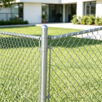 Rouleau de clôture en grillage cyclonique galvanisé pour la sécurité des fermes, idéal pour l'enclos du bétail