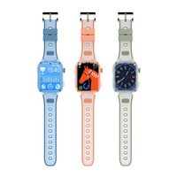 Montre connectée pour enfants, nouvelle montre connectée anti-perte avec suivi LBS, bracelet intelligent 4G GPS, écran IPS carré, étanche IP67 pour HW012