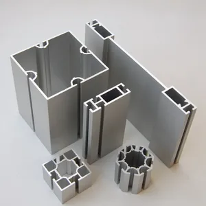 Individuelles 4545R Aluminium-Extrusionsprofil Rahmen T-Schlitz 45 × 45R extrudierte anodierte Industriealuminiumprofile