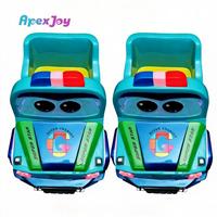 Manège pour enfants en fibre de verre, machine d'arcade à monnayeur, voiture à bascule, carrousel pour aire de jeux et parc d'attractions