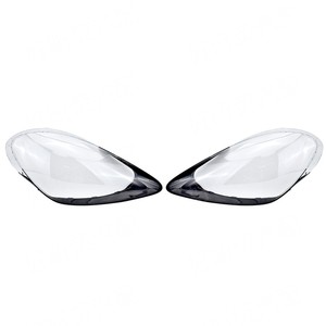 Couvre-phare Porsche Cayenne 2018-2021 Lentille transparente Côté conducteur gauche Côté passager droit Paire - Product Image 4