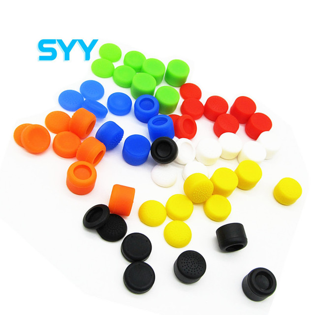 SYY 8 in 1 Silicon Rubber Protector Cap for PS4 PS5 Playstation 4 5 Xbox Accessories