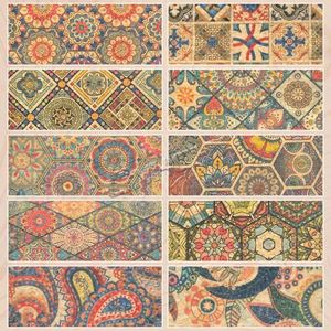 New Arrival Custom Vintage Bark Wooden <b>Folding</b> Hand Fans for Wall Hanging Decoration - Product Image 6