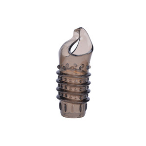 Stokta fabrika TPE horoz genişletici büyütme Dildo <span class=keywords><strong>Penis</strong></span> Scrotum kol genişletici siyah erkekler çiftler için seks oyuncakları - Product Image 3