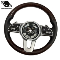 Volant en bois pour Mercedes Benz AMG W204 C63 W212 W218 W207 W172 W117 CL203 C204 C205 S204 S205 S63 C43 E53