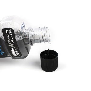 Contenance 250 ml personnalisable avec Logo privé, bouteille en plastique au <span class=keywords><strong>charbon</strong></span> <span class=keywords><strong>actif</strong></span> pour un usage domestique, accessoire de blanchiment de la bouche - Product Image 6