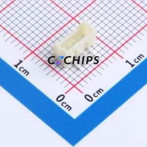 HCZZ0570-4 Wire-to-Board Pin Header Bent Lead Through Hole,P=1.25mm Connector 1x4P 1.25mm Right Angle Insert PicoBlade (MX 1.25) - Product Image 1