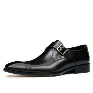 Elegantes Zapatos de Cuero para Hombre - Casuales y Formales, Piel de Vacuno Genuina, Superficie Brillante Patentada, Mocasines - Product Image 1