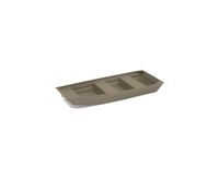 Meilleur prix 10 à 12 pieds en aluminium V coque fond plat Jon bateau de pêche avec console latérale pour le sport avec moteur hors-bord