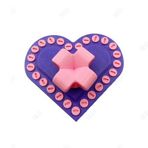 Caja de Regalo de Plástico con Broma de Corazón Irritante, Caja de Rompecabezas Decorativa y Divertida, Sorpresa Trucada para Adultos y Niños - Product Image 2