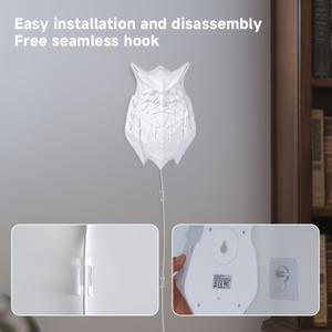 Lámpara de Pared con Forma de Búho y Águila, Proyector Moderno con Luz RGB, Diseño Creativo, Iluminación Animal en 3D, Decoración para Halloween y Navidad - Product Image 5