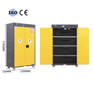 CE جدار مزدوج ذكي مقاوم للحريق خزانة شحن فولاذ مجلفن من الفولاذ من أجل ، من CE - Product Image 1