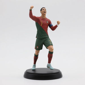 Patung pemutar sepak bola Resin PVC desain kustom mainan tokoh aksi Model koleksi pemain sepak bola - Product Image 6