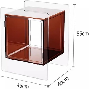 Jihong bán buôn Acrylic đồ nội thất rõ ràng Acrylic cạnh giường ngủ TV bảng Acrylic bảng phụ cho cuốn sách và Tạp Chí - Product Image 2
