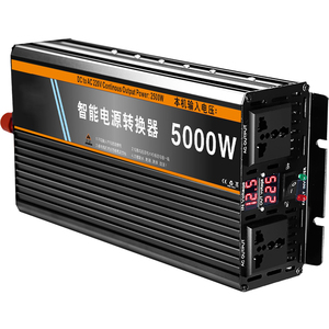อินเวอร์เตอร์ไฟรถยนต์ 600W 200W คลื่นไซน์ปรับแก้ 12V 110V/220V DC-AC คอนเวอร์เตอร์เฟสเดียว สำหรับรถยนต์ ปรับได้ 50Hz - Product Image 5