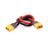 Câble d'extension XT60 mâle vers femelle (M vers M)(F vers F) avec câble 12AWG 10/20/30/50/100cm, connecteur XT60H pour alimentation/charge de modèle RC