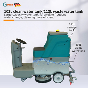Nettoyeuse-sécheuse électrique commerciale GS660 100L neuve avec brosse latérale et autonomie <span class=keywords><strong>de</strong></span> 21 pouces - Product Image 3