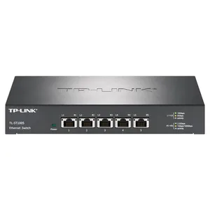 Tp-link 10GBE Ethernet Switch All 10gb rj45 switch conector ethernet Plug and Play 10gb network switch TL-ST1005