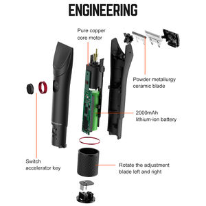 Terlaris Mesin Pemotong Rambut Profesional Isi Ulang Populer Mesin Pemangkas untuk Pria - Product Image 3