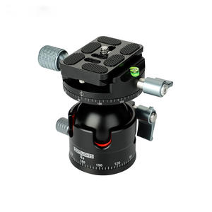 หัวบอลขาตั้งกล้อ<span class=keywords><strong>ง</strong></span>อลูมิเนียมแบบมืออาชีพ หมุนได้ 360 องศา รับน้ำหนักได้ 25 กก. เส้นผ่านศูนย์กลา<span class=keywords><strong>ง</strong></span>ฐาน 55 มม. น้ำหนัก 0.39 กก. สำหรับกล้อ<span class=keywords><strong>ง</strong></span> - Product Image 2