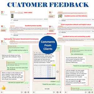 Collana con 12 Pietre Portafortuna a Forma di Cuore con Rosa, <span class=keywords><strong>Regalo</strong></span> all'Ingrosso per Moglie, <span class=keywords><strong>Fidanzata</strong></span>, Mamma, Figlia, <span class=keywords><strong>Anniversario</strong></span>, Compleanno, per Donne - Product Image 6