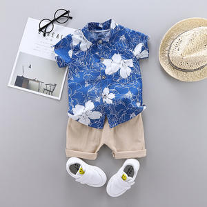 Conjunto de Camisa Estilo Retro Peppa para Niños, Diseño Coreano, Cuello Enrollado, Moda de Verano para Niño, Proveedor Chino - Product Image 3