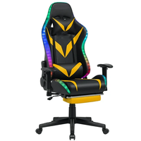 Chaise de jeu de luxe Scorpion avec RGB, 1 pièce, livraison gratuite