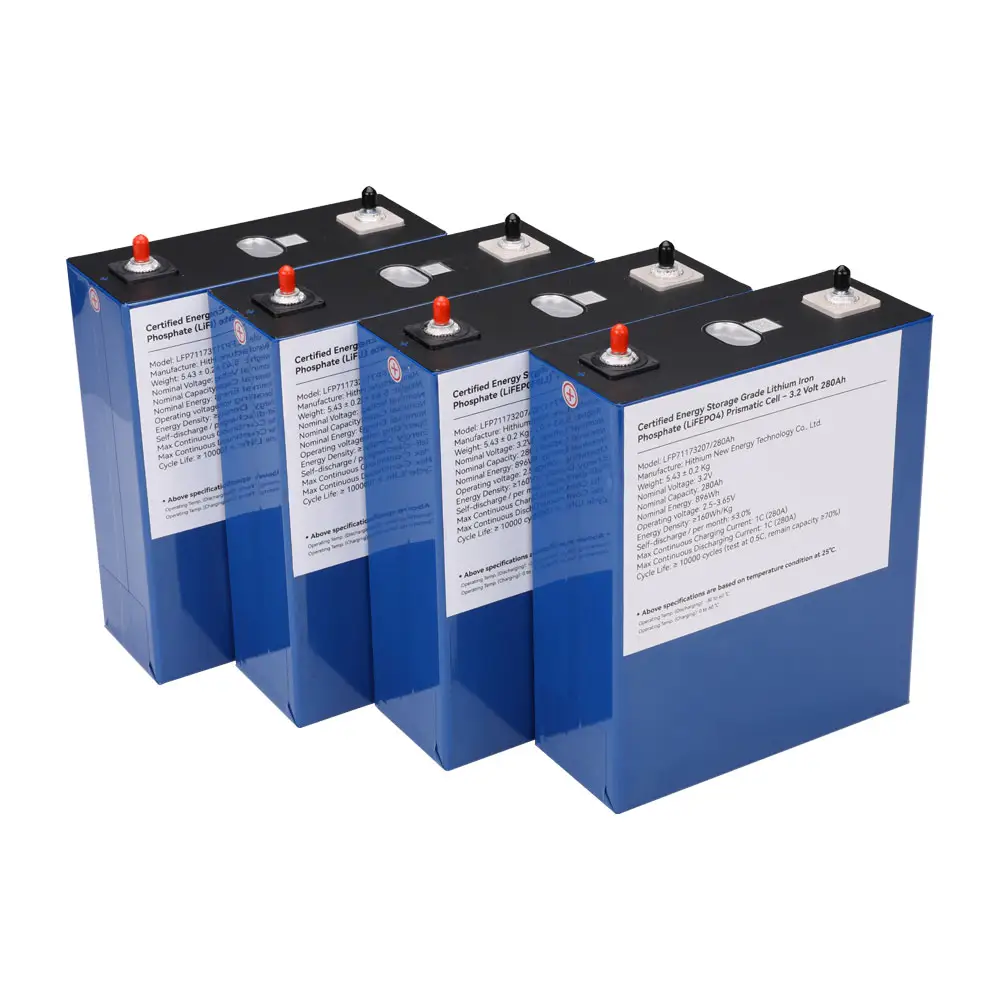 Prijs Lithium Zonne-Batterij Lifepo4 300ah Batterijen 3.2 Volt 3.2 V 320ah 200ah 280ah 120ah 400ah Belastingvrije Zonne-Batterij
