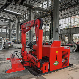 Cortadora de setos diésel industrial montada en vehículo para cinturones verdes en pendientes, máquina de corte de árboles con rotación de brazo de 0 a 180 grados para bordes de carretera - Product Image 2
