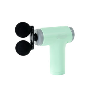 Inteligente Mini Double-Headed Elétrica Fascia Gun Muscle Relaxer Fitness Vibração Choque para o Pescoço Membrana Massagem Ferramenta - Product Image 4