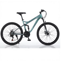 Vélo de montagne en acier de 26 pouces avec pneus de 2,35 mm, vélo BMX OEM, suspension intégrale, VTT, vélo pour enfants pour adultes