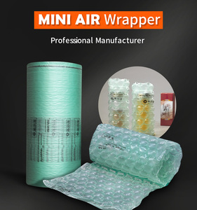 MINI AIR Wrapper Air <b>Bubble</b> Film 100kg Pressure 400mm Width 3-Layer HDPE Protective Air Cushion <b>Wrap</b> <b>Roll</b> - Product Image 5