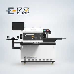 EJON Y13L cnc metal signage bender 3d alphabet letters machines neon sign making machine stainless steel letter bending machine