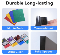 Venta Directa de Fábrica, MOQ Bajo, Múltiples Colores, Empaque Personalizado, Funda de Cartón Mate para Tarjetas TCG