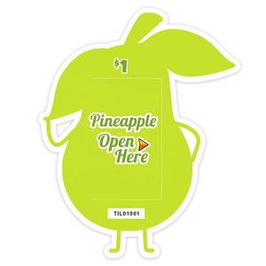 Conception écologique Carte de victoire instantanée Amusant Designs créatifs Nouveau style de motifs de couleur Onglets à tirette à une fenêtre Billets de jeu - Product Image 4