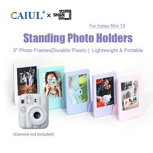 Marco de <span class=keywords><strong>fotos</strong></span> <span class=keywords><strong>Instax</strong></span> mini 13/12 de 3 pulgadas, ecológico, creativo, pequeño, de plástico, para mesa, para bodas/decoración del hogar. - Product Image 1